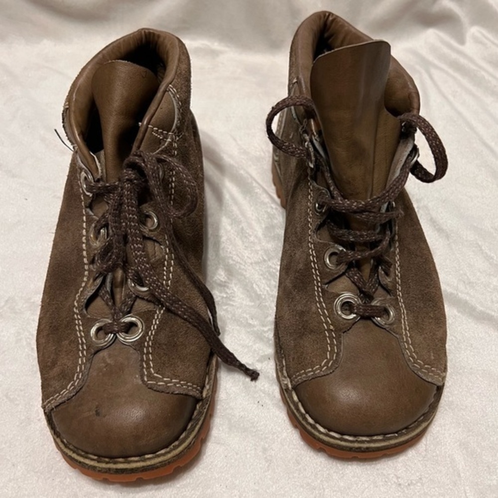 ST. MORITZ OLYMPIADOI DEPOSITATO SPORT T.U ANKLE LEATHER BOOTS SHOES 39